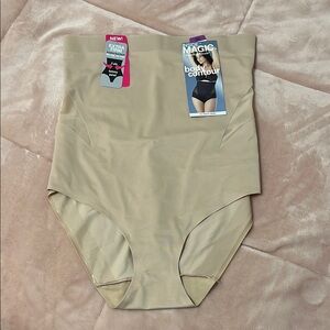 Inside Magic by Naomi & Nicole Body Contour Shapewear 2XL Extra Firm Tummy Panel